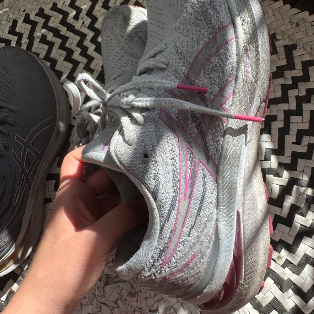 ASICS  Wome Running Shoes Gel Gray Navy Sz 8 Bundle of Three GREAT DEAL! - Picture 13 of 13